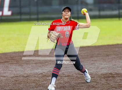 Thumbnail 2 in Bridge City vs Hargrave (UIL 4A Softball Region 1 & 3 Bi-District) photogallery.