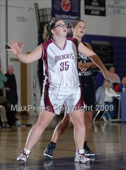 Thumbnail 3 in Burke Catholic vs. Livingston Manor (Warwick Holiday Classic) photogallery.