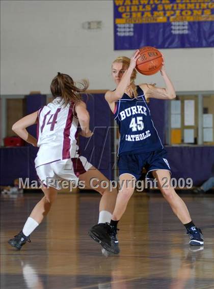 Thumbnail 3 in Burke Catholic vs. Livingston Manor (Warwick Holiday Classic) photogallery.