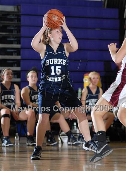 Thumbnail 2 in Burke Catholic vs. Livingston Manor (Warwick Holiday Classic) photogallery.