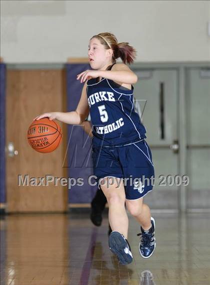 Thumbnail 1 in Burke Catholic vs. Livingston Manor (Warwick Holiday Classic) photogallery.
