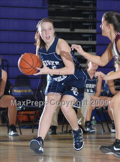 Thumbnail 3 in Burke Catholic vs. Livingston Manor (Warwick Holiday Classic) photogallery.