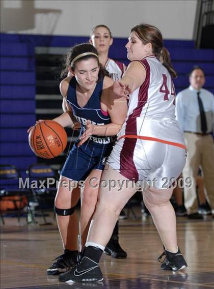 Thumbnail 1 in Burke Catholic vs. Livingston Manor (Warwick Holiday Classic) photogallery.