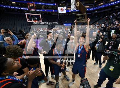 Thumbnail 2 in Roosevelt vs. Archbishop Riordan (CIF State Open Div. Final) photogallery.