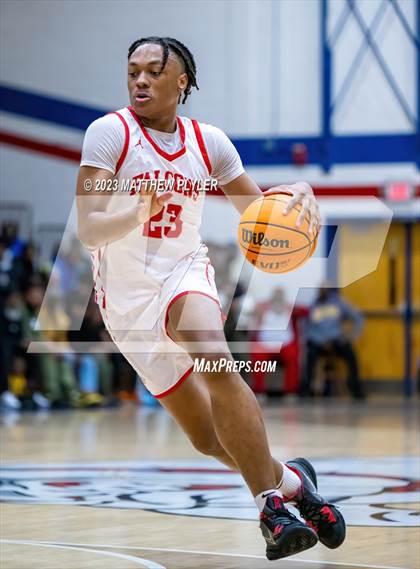 Thumbnail 1 in Seventy-First vs. New Life Christian Academy (MLK Dream Jam at Terry Sanford) photogallery.