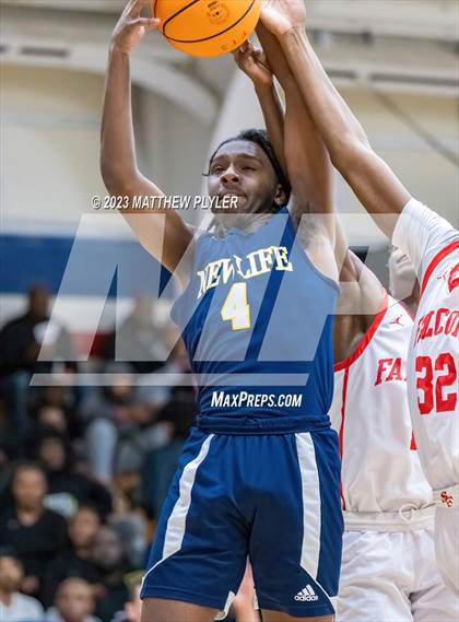 Thumbnail 1 in Seventy-First vs. New Life Christian Academy (MLK Dream Jam at Terry Sanford) photogallery.