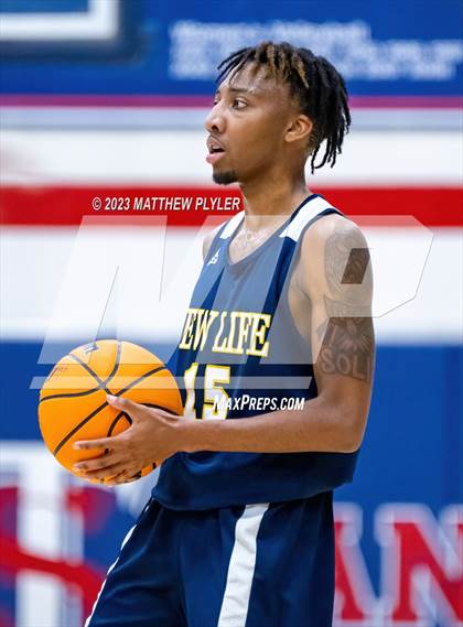 Thumbnail 1 in Seventy-First vs. New Life Christian Academy (MLK Dream Jam at Terry Sanford) photogallery.