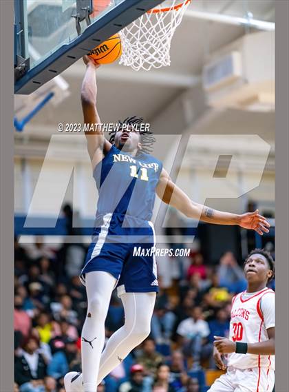 Thumbnail 3 in Seventy-First vs. New Life Christian Academy (MLK Dream Jam at Terry Sanford) photogallery.