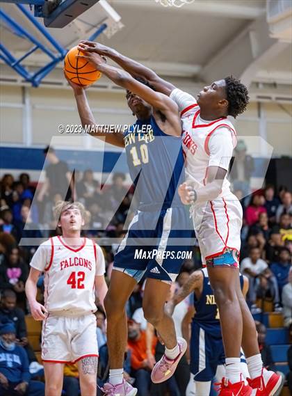 Thumbnail 1 in Seventy-First vs. New Life Christian Academy (MLK Dream Jam at Terry Sanford) photogallery.