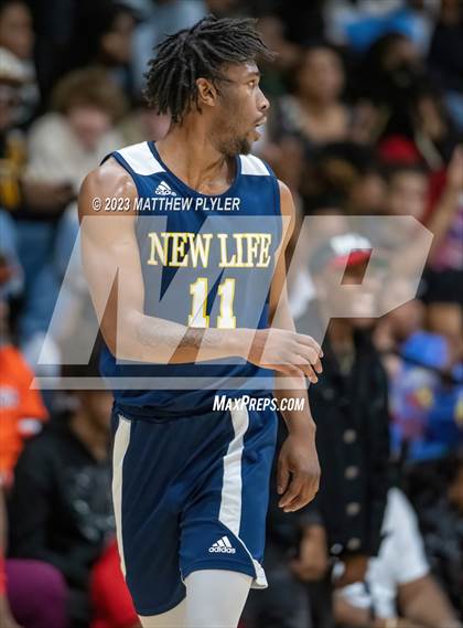 Thumbnail 1 in Seventy-First vs. New Life Christian Academy (MLK Dream Jam at Terry Sanford) photogallery.