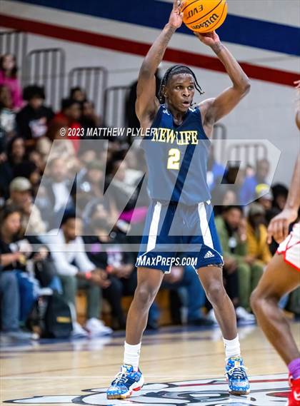 Thumbnail 1 in Seventy-First vs. New Life Christian Academy (MLK Dream Jam at Terry Sanford) photogallery.