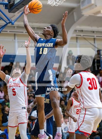 Thumbnail 1 in Seventy-First vs. New Life Christian Academy (MLK Dream Jam at Terry Sanford) photogallery.