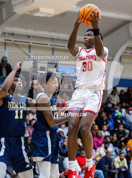 Thumbnail 1 in Seventy-First vs. New Life Christian Academy (MLK Dream Jam at Terry Sanford) photogallery.