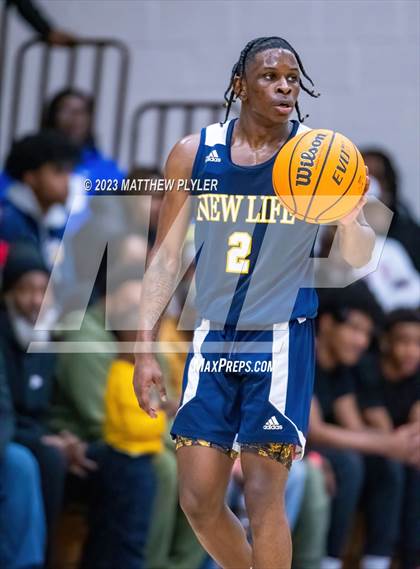 Thumbnail 2 in Seventy-First vs. New Life Christian Academy (MLK Dream Jam at Terry Sanford) photogallery.