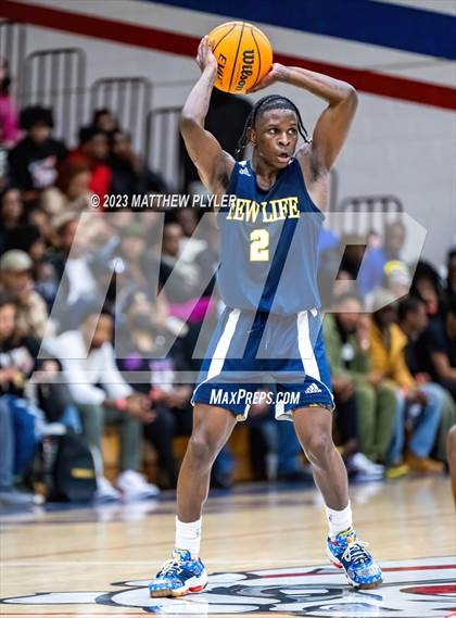 Thumbnail 3 in Seventy-First vs. New Life Christian Academy (MLK Dream Jam at Terry Sanford) photogallery.