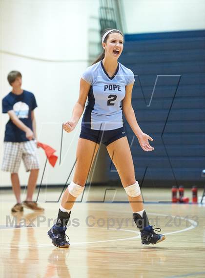 Thumbnail 3 in Johns Creek vs. Pope (Tri-Match) photogallery.