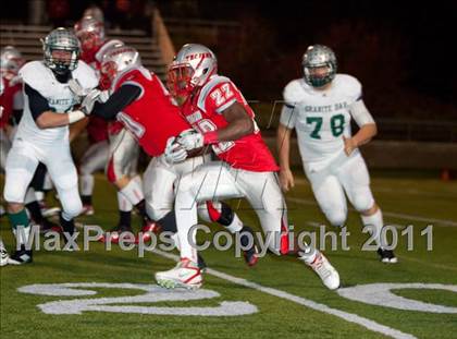 Thumbnail 2 in Granite Bay @ Lincoln (CIF SJS D1 Semifinal) photogallery.