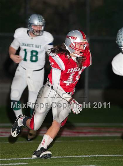 Thumbnail 3 in Granite Bay @ Lincoln (CIF SJS D1 Semifinal) photogallery.