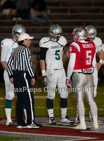 Thumbnail 2 in Granite Bay @ Lincoln (CIF SJS D1 Semifinal) photogallery.