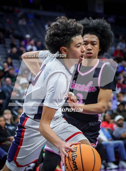 Thumbnail 1 in Lincoln vs. Modesto Christian  (CIF SJS D1 Final) photogallery.