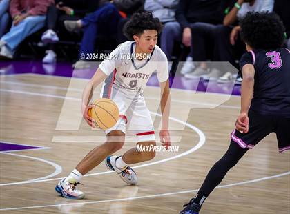 Thumbnail 2 in Lincoln vs. Modesto Christian  (CIF SJS D1 Final) photogallery.