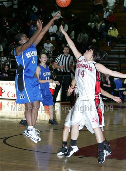 Thumbnail 2 in Beaumont @ San Bernardino (CIF SS Playoffs) photogallery.