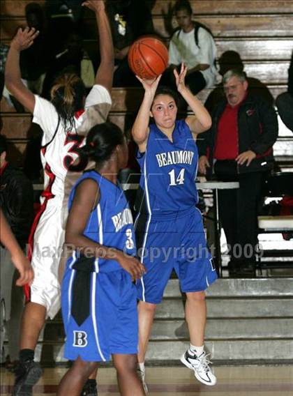Thumbnail 1 in Beaumont @ San Bernardino (CIF SS Playoffs) photogallery.