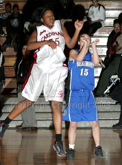 Thumbnail 2 in Beaumont @ San Bernardino (CIF SS Playoffs) photogallery.