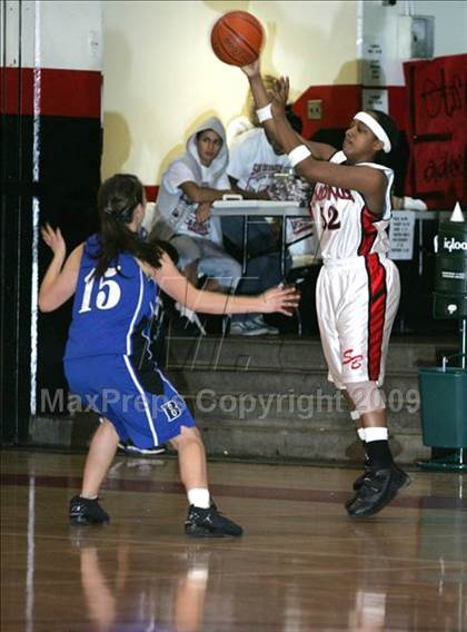 Thumbnail 2 in Beaumont @ San Bernardino (CIF SS Playoffs) photogallery.