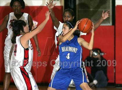 Thumbnail 1 in Beaumont @ San Bernardino (CIF SS Playoffs) photogallery.