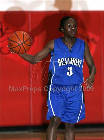 Thumbnail 2 in Beaumont @ San Bernardino (CIF SS Playoffs) photogallery.