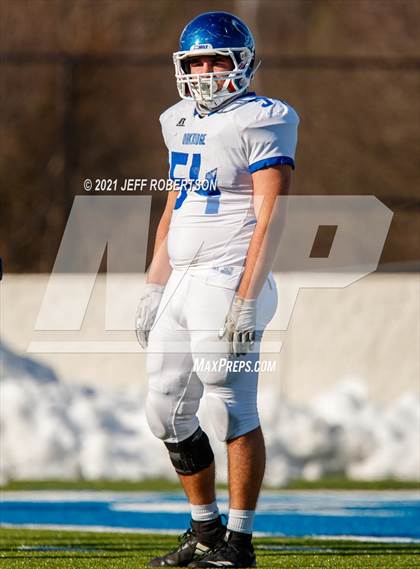 Thumbnail 1 in Catholic Central vs. Oakridge (MHSAA D5 Regional Final) photogallery.