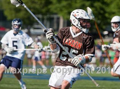 Thumbnail 2 in Georgetown Prep vs. Landon photogallery.