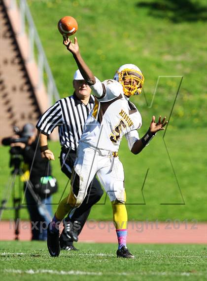 Thumbnail 3 in Mission vs. Lincoln (CIF SF Section Final) photogallery.