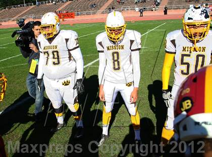 Thumbnail 2 in Mission vs. Lincoln (CIF SF Section Final) photogallery.