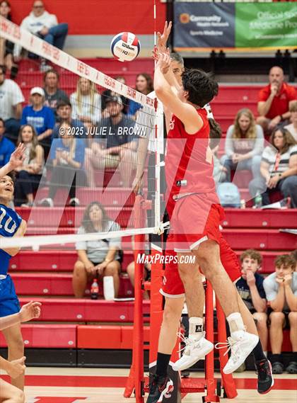 Thumbnail 3 in Fishers vs. Hamilton Southeastern (IHSAA Sectional 8 Round 1) photogallery.