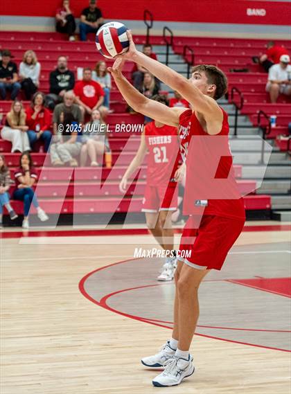Thumbnail 3 in Fishers vs. Hamilton Southeastern (IHSAA Sectional 8 Round 1) photogallery.