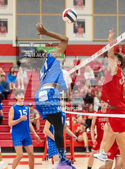 Thumbnail 2 in Fishers vs. Hamilton Southeastern (IHSAA Sectional 8 Round 1) photogallery.