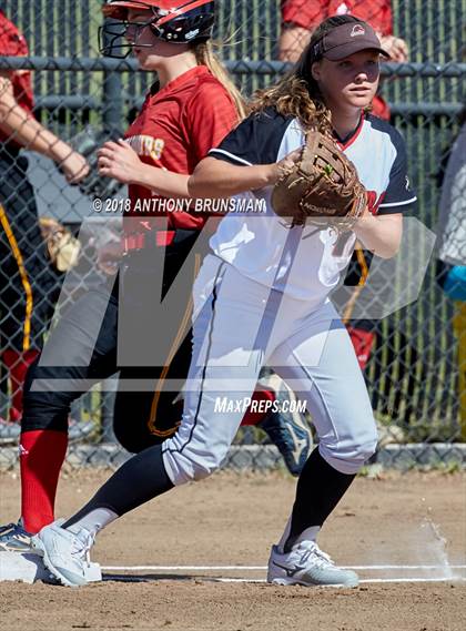 Thumbnail 1 in St. Francis @ Bella Vista (CIF SJS D2 Playoff) photogallery.