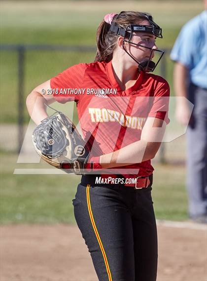 Thumbnail 3 in St. Francis @ Bella Vista (CIF SJS D2 Playoff) photogallery.