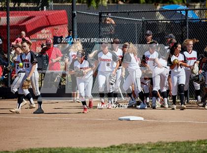 Thumbnail 2 in St. Francis @ Bella Vista (CIF SJS D2 Playoff) photogallery.