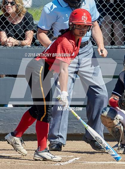 Thumbnail 3 in St. Francis @ Bella Vista (CIF SJS D2 Playoff) photogallery.