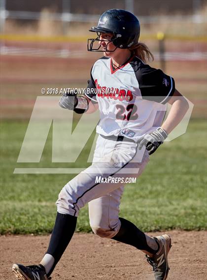 Thumbnail 3 in St. Francis @ Bella Vista (CIF SJS D2 Playoff) photogallery.