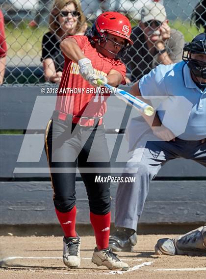 Thumbnail 2 in St. Francis @ Bella Vista (CIF SJS D2 Playoff) photogallery.
