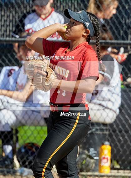 Thumbnail 2 in St. Francis @ Bella Vista (CIF SJS D2 Playoff) photogallery.