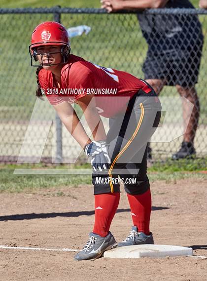 Thumbnail 1 in St. Francis @ Bella Vista (CIF SJS D2 Playoff) photogallery.