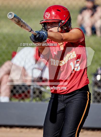 Thumbnail 1 in St. Francis @ Bella Vista (CIF SJS D2 Playoff) photogallery.