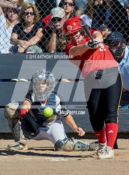 Thumbnail 1 in St. Francis @ Bella Vista (CIF SJS D2 Playoff) photogallery.