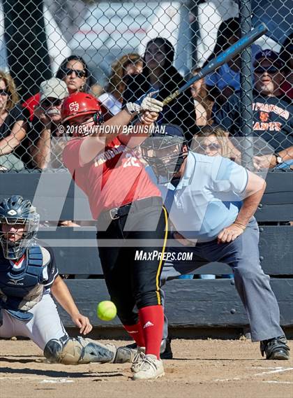 Thumbnail 2 in St. Francis @ Bella Vista (CIF SJS D2 Playoff) photogallery.