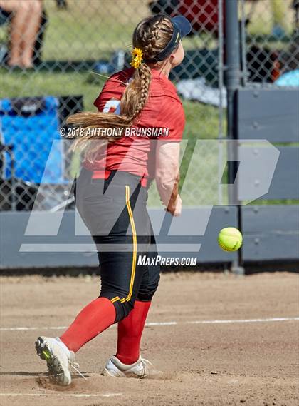 Thumbnail 2 in St. Francis @ Bella Vista (CIF SJS D2 Playoff) photogallery.